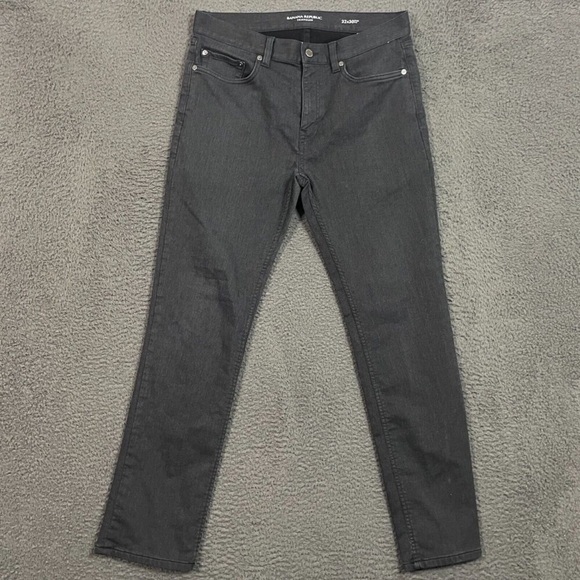 Banana Republic Jeans Mens 32 Gray Traveler Slim Fit Stretch
Casual 32x30 - Picture 4 of 12